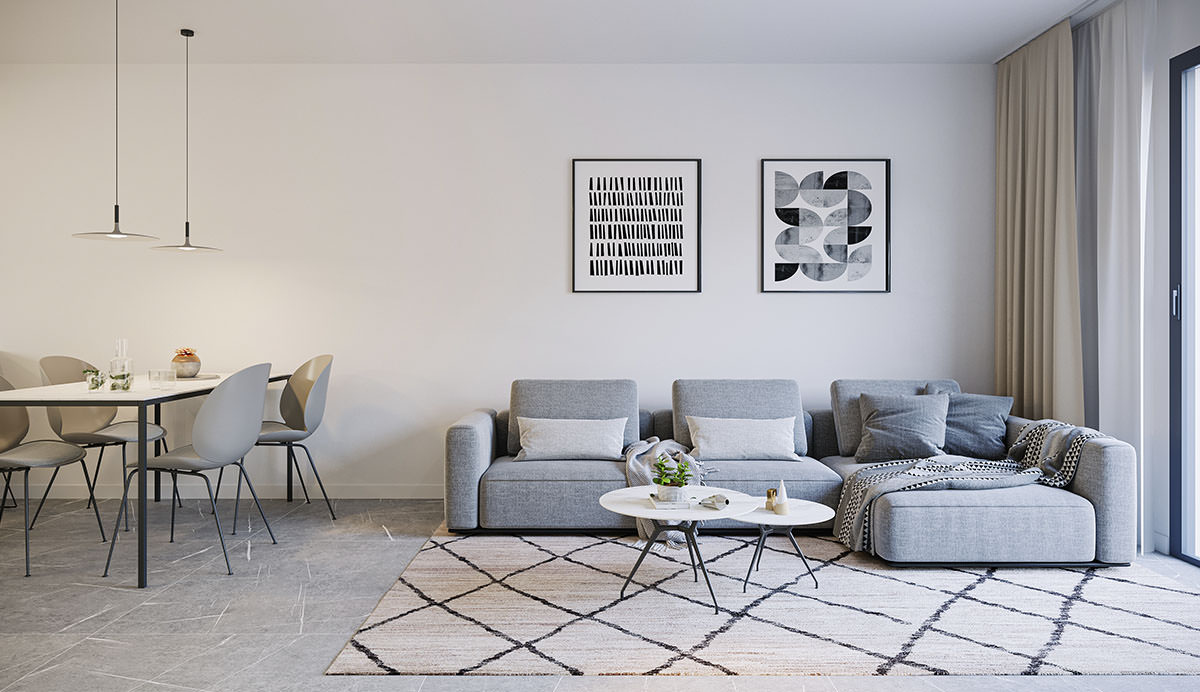 Townhouses living room