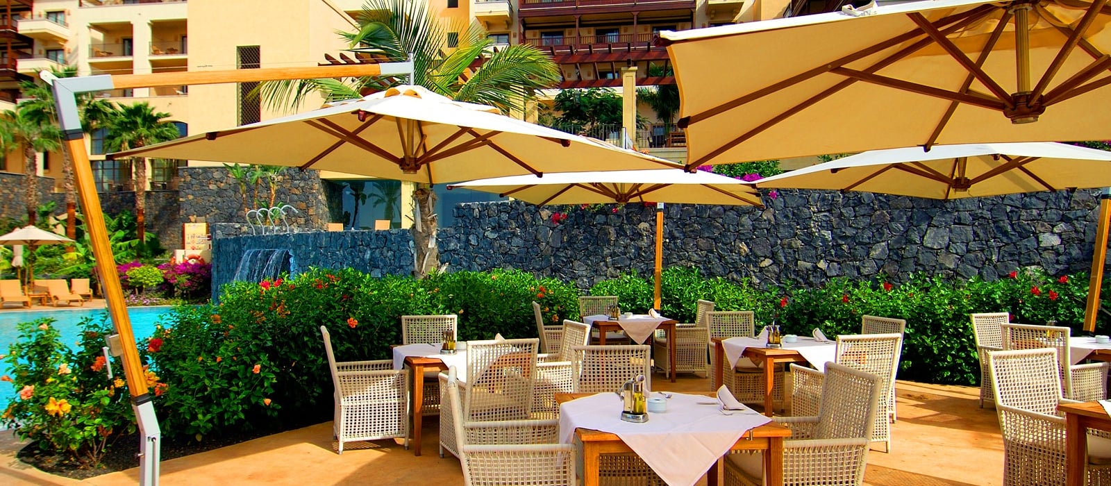 Terraza restaurante vincci seleccion plantacion del sur tenerife 0